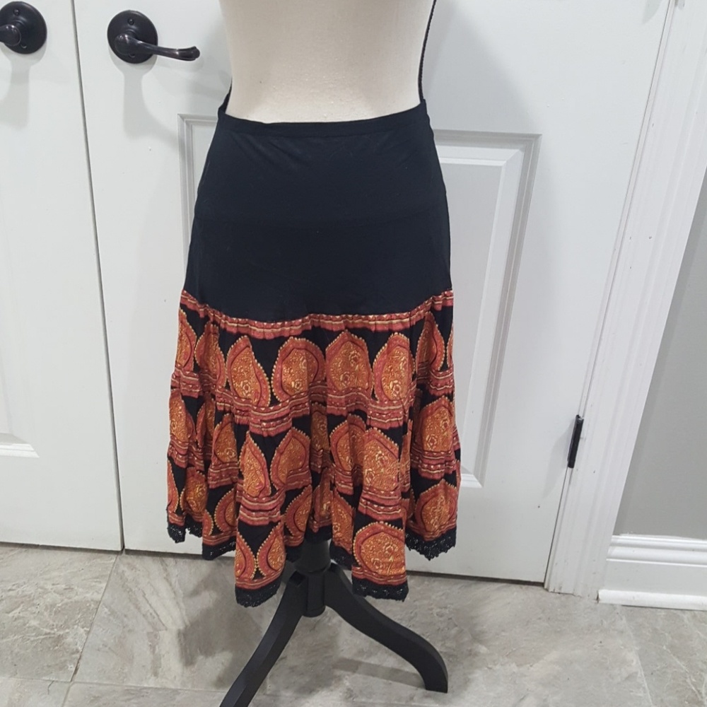 Boho festival skirt
